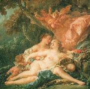 Francois Boucher, Jupiter in the Guise of Diana and the Nymph Callisto